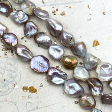 Load image into Gallery viewer, Larger Rustic Pearl Bead Strand - Tucson Find
