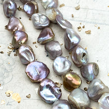 Load image into Gallery viewer, Larger Rustic Pearl Bead Strand - Tucson Find
