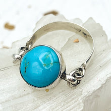 Load image into Gallery viewer, Size 5 - Turquoise Ring - Tucson Find
