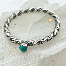 Load image into Gallery viewer, Petite Turquoise Ring - Tucson Find
