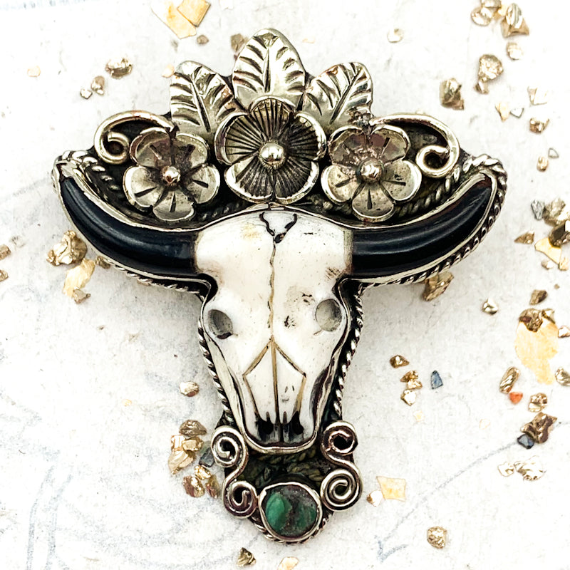 Steer Nepal Pendant - Tucson Find