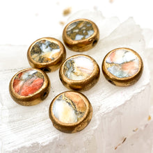 Load image into Gallery viewer, Round Spiny Oyster Coin Set - 6pcs
