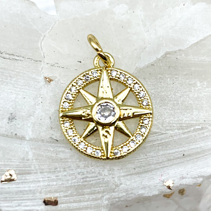 Compass Charm