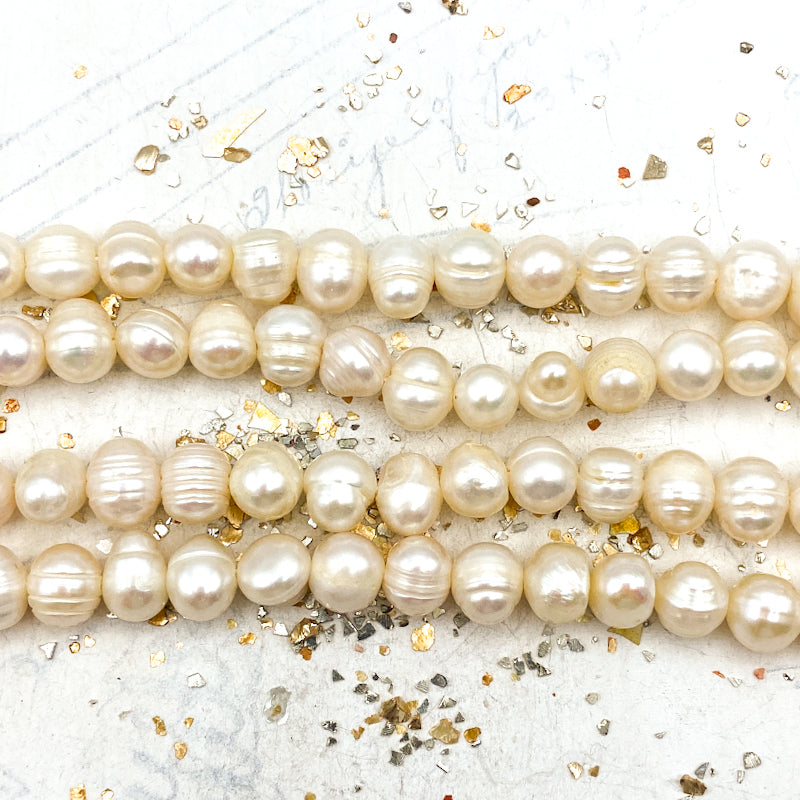 Freshwater Pearl Bead Strand - Road Trip Find