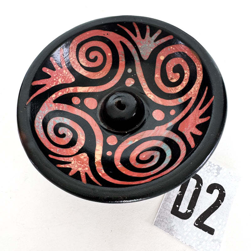 Hand Painted Incense Holder - Candie's Find