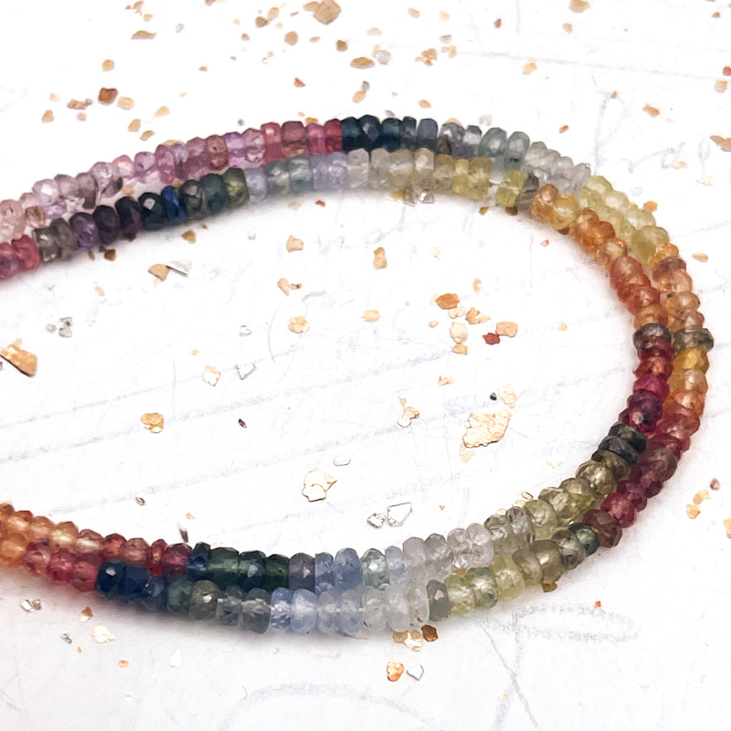 Multi-Color Sapphire Strand