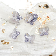 Load image into Gallery viewer, Smoky Mauve Premium Austrian Crystal Butterfly Pairs Mix - 5pcs
