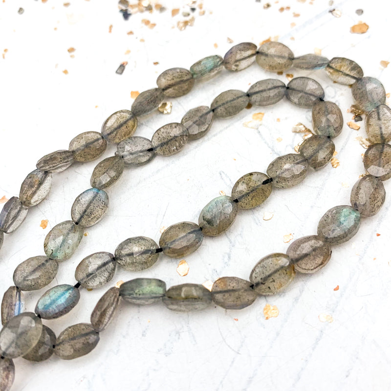 Labradorite Gemstone Bead Strand