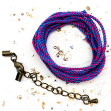 Load image into Gallery viewer, Passionate Purple 1.2mm Braided Cord Necklace Kit - Paris Find!
