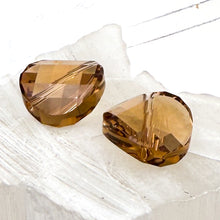 Load image into Gallery viewer, 14mm Light Colorado Topaz Twist Beads - 2pcs
