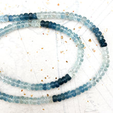 Load image into Gallery viewer, Aquamarine Gemstone Bead Strand
