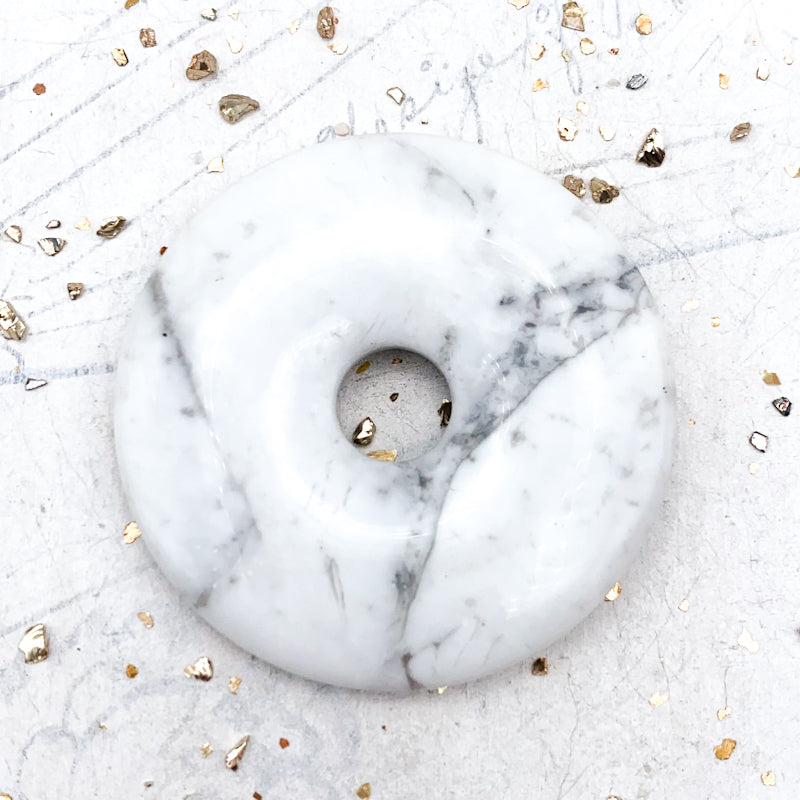 Howlite Donut Focal