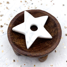 Load image into Gallery viewer, Howlite Star Focal Pendant
