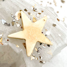 Load image into Gallery viewer, Natural Bone Star Bead
