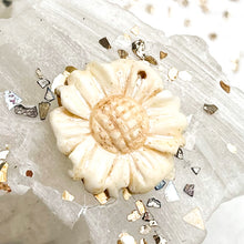 Load image into Gallery viewer, Natural Bone Daisy Bead
