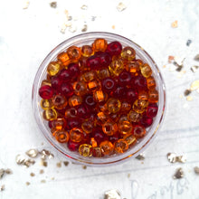 Load image into Gallery viewer, 6/0 Marigold Mixed Czech Seed Bead Mix
