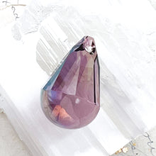 Load image into Gallery viewer, 27mm Lilac Shadow Cabochette Premium Austrian Crystal Pendant
