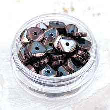 Load image into Gallery viewer, Bronze Hematite Wavy Spacers
