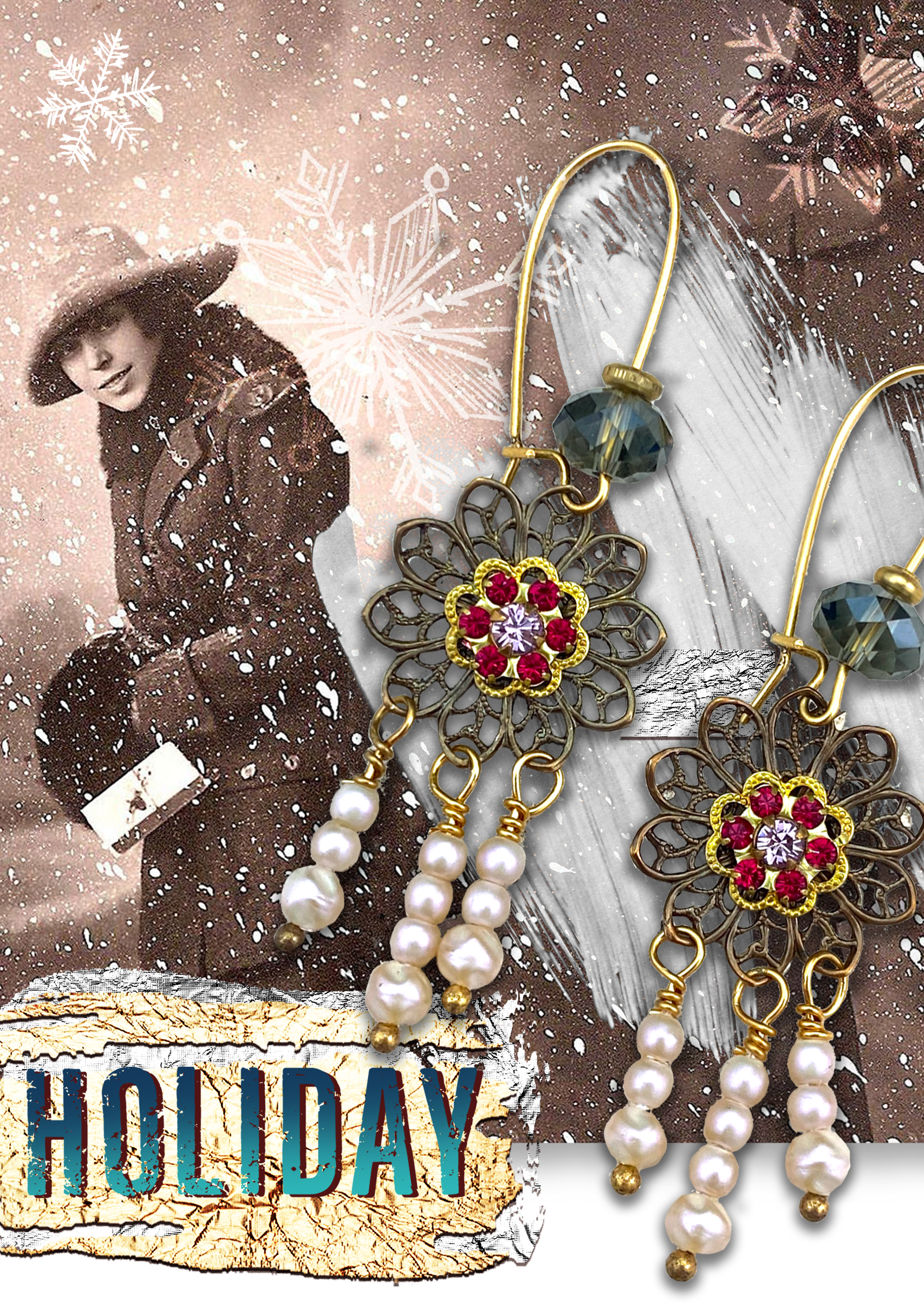 Holiday Time | DIY Jewelry Inspiration | Nostalgica Featured Image