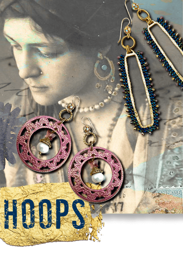 Hoops | DIY Jewelry Inspiration | Nostalgica Featured Image