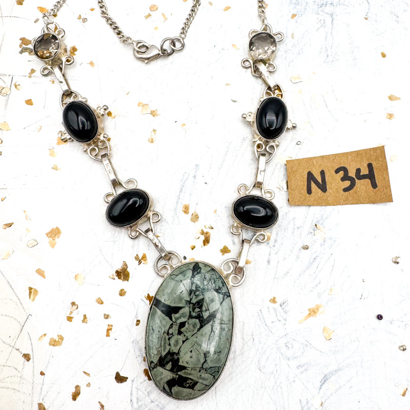 Weathered Path Necklace