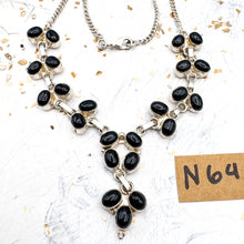 Load image into Gallery viewer, Midnight Bloom Necklace
