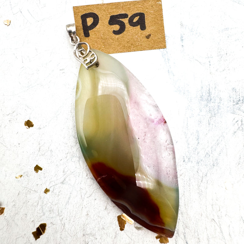 Stone Drop Pendant