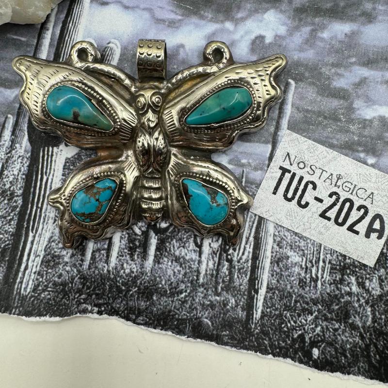 Butterfly Tibetan Pendant - Gigi's Tucson Find