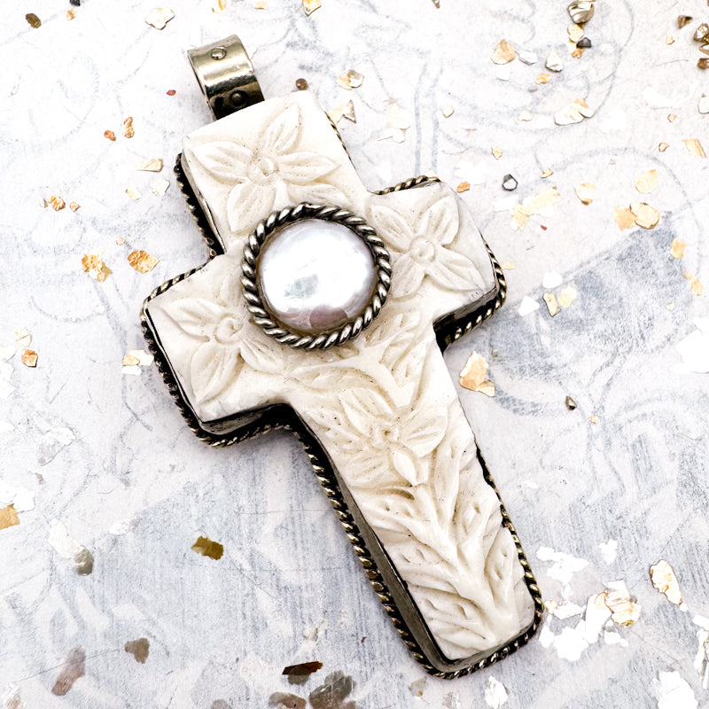 Pre-Order Gorgeous Cross Nepal Pendant