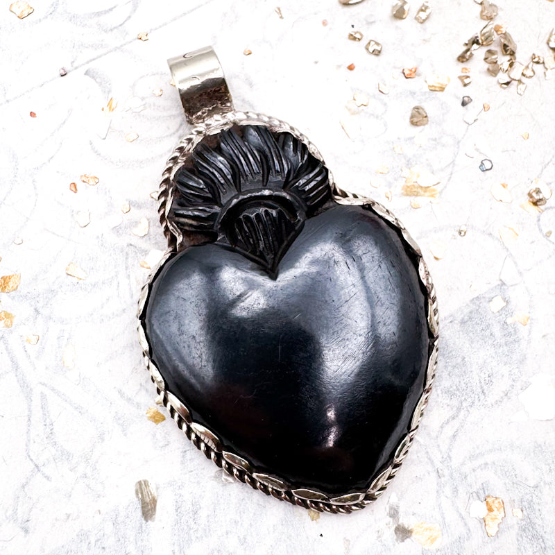 Sacred Heart Nepal Pendant