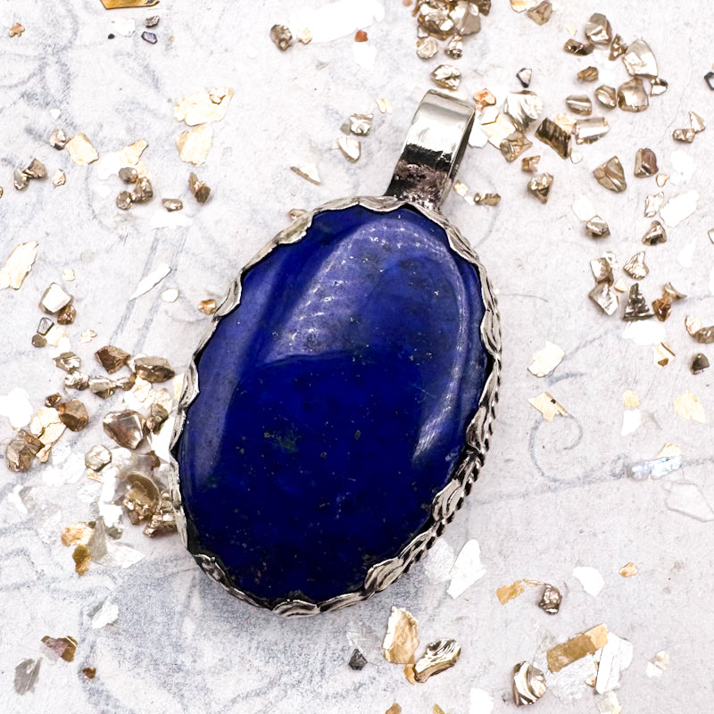 Lapis Nepal Pendant