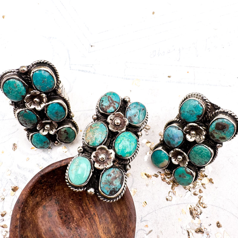 Pre-Order Turquoise Adjustable Nepal Ring