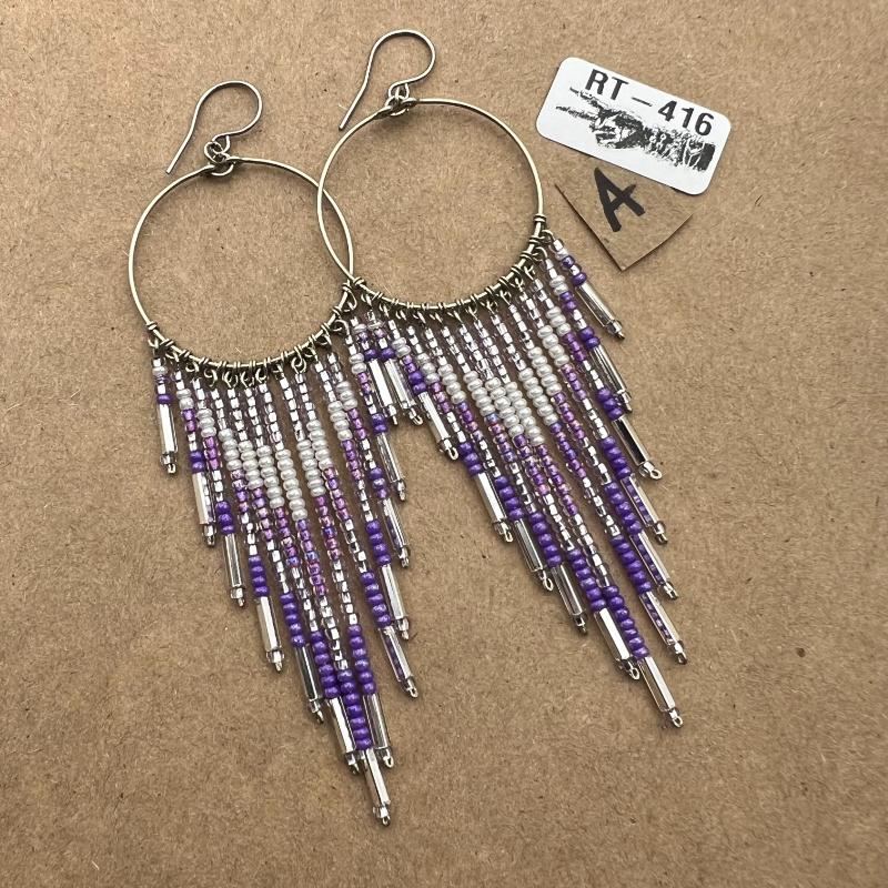 Handmade Beaded Earring Pair - Vegas Find