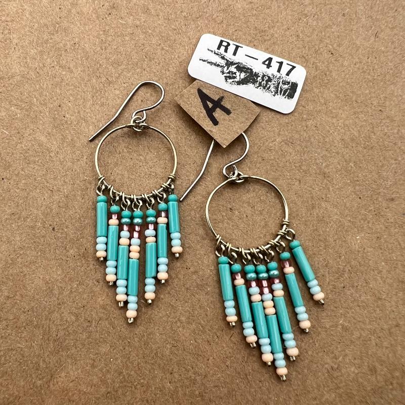 Handmade Beaded Earring Pair - Vegas Find