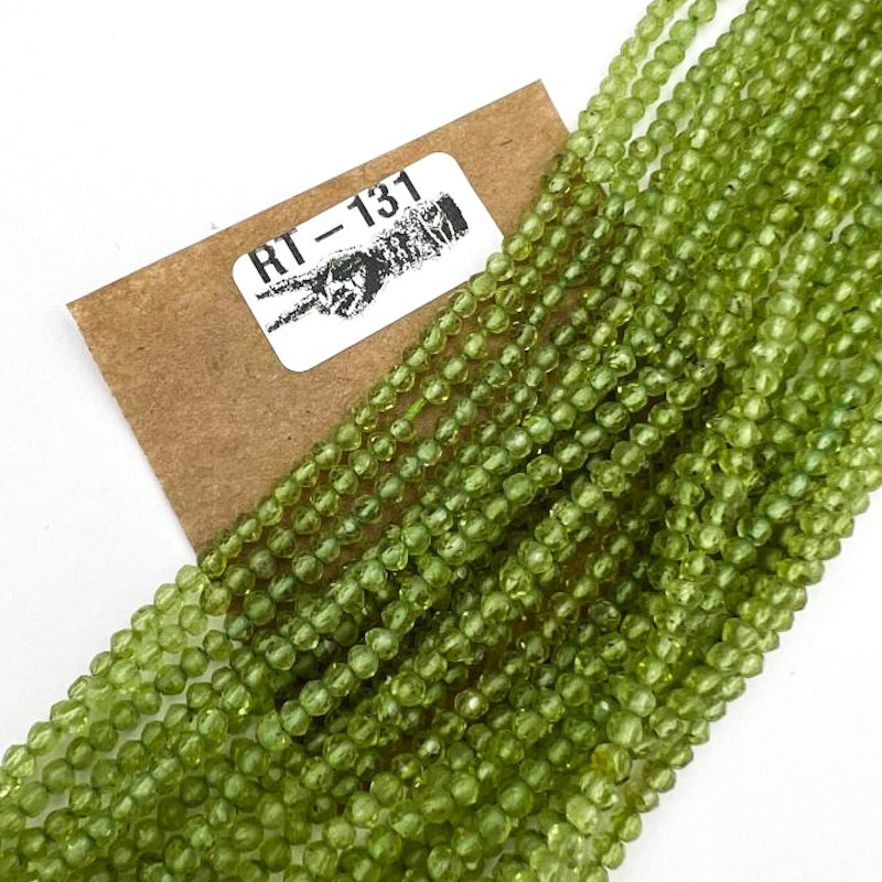 Olivine Vintage Bead Strand - Road Trip Find