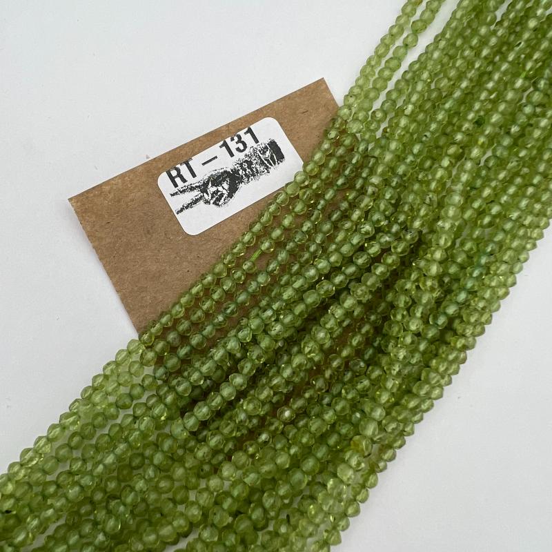 Olivine Vintage Bead Strand - Road Trip Find