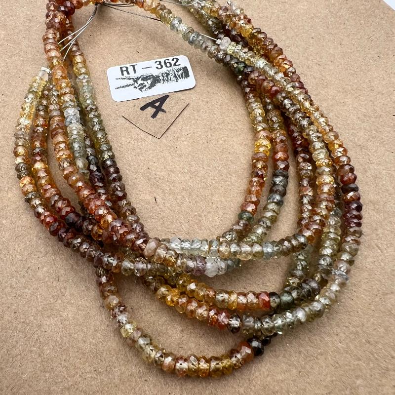 Multicolored Zircon High End Gemstone Strand - Vegas Find