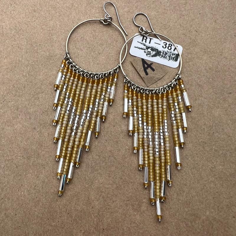 Handmade Beaded Earring Pair - Vegas Find