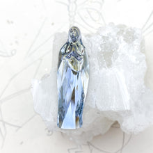 Load image into Gallery viewer, Pre-Order 40x12.5mm Blue Shade Our Lady Guadeloupe Fancy Stone
