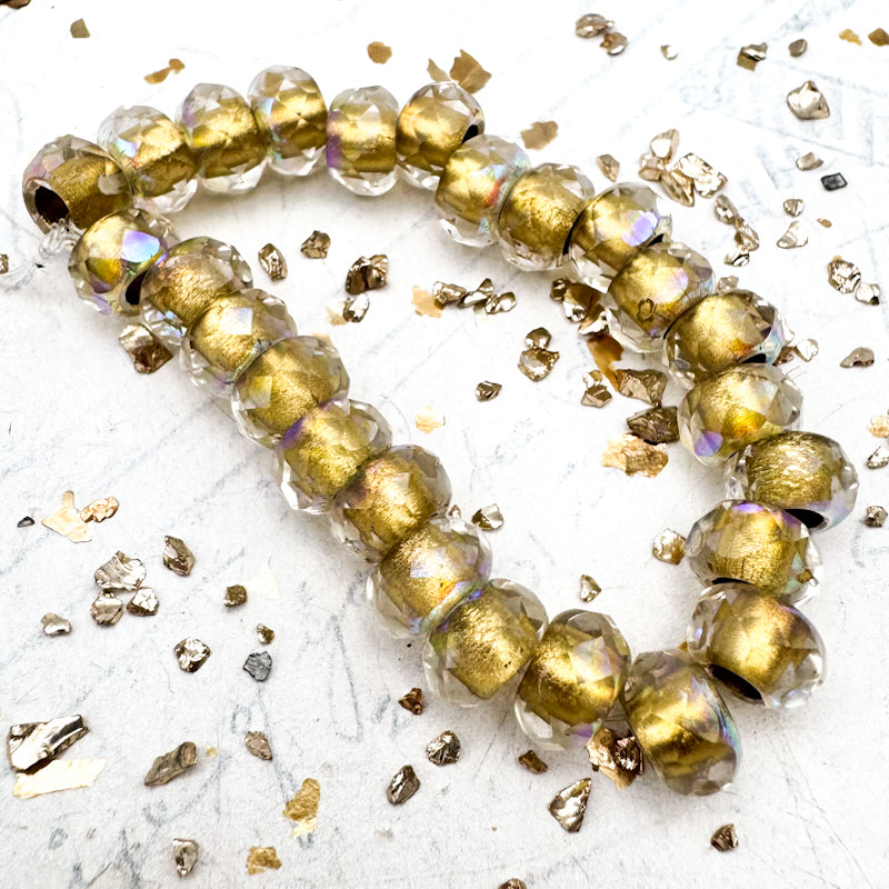 Pre-Order Golden Sunrise Roller Bead Strand