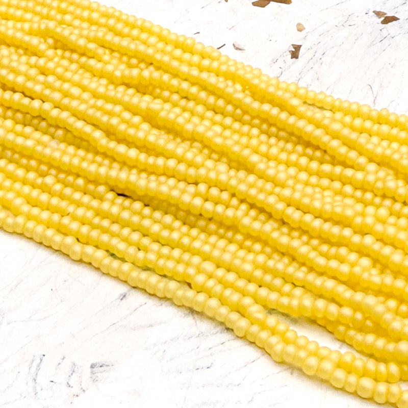 10/0 Smooth As Butter Seed Bead Hank