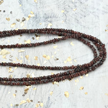 Load image into Gallery viewer, Pre-Order Sandstone Faceted Rustic Diamond Bead Strand
