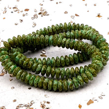 Load image into Gallery viewer, Pre-Order 6mm Disc Sea Green with Picasso Finish
