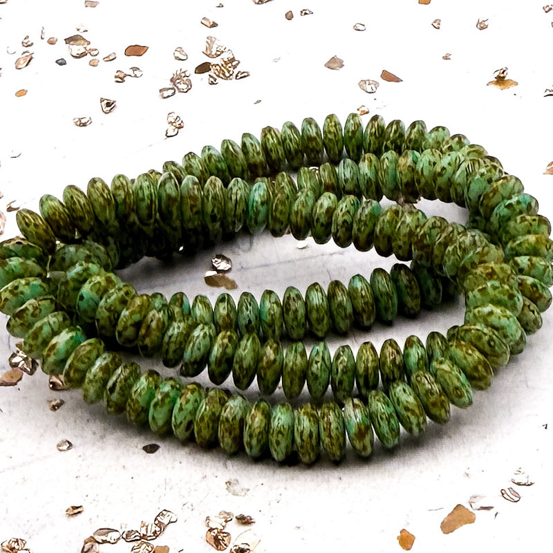 Pre-Order 6mm Disc Sea Green with Picasso Finish