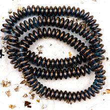 Load image into Gallery viewer, Pre-Order 6mm Disc Sapphire with Gold Finish
