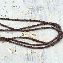 Load image into Gallery viewer, Pre-Order Rustic Faceted Rustic Diamond Bead Strand
