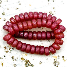 Load image into Gallery viewer, Pre-Order 4x8 Heishi Pink with Metallic Pink Wash
