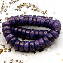 Load image into Gallery viewer, 4x8 Heishi Thistle with Gold Finish
