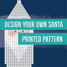 Load image into Gallery viewer, Leopard, Sweater, Stitched and Design Your Own Santa Pattern Bundle - Printed
