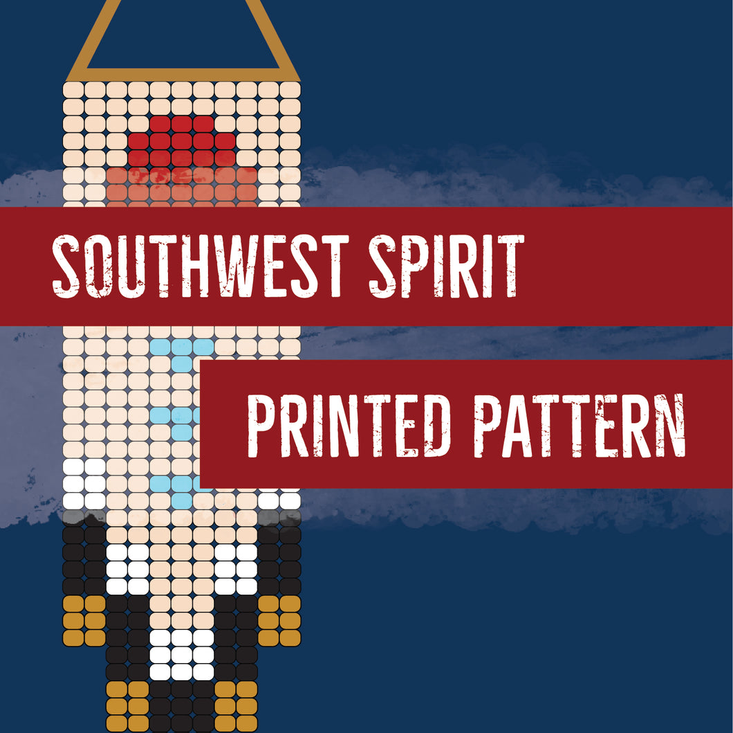 Southwest Spirit Earrings Pattern - Printed Copy